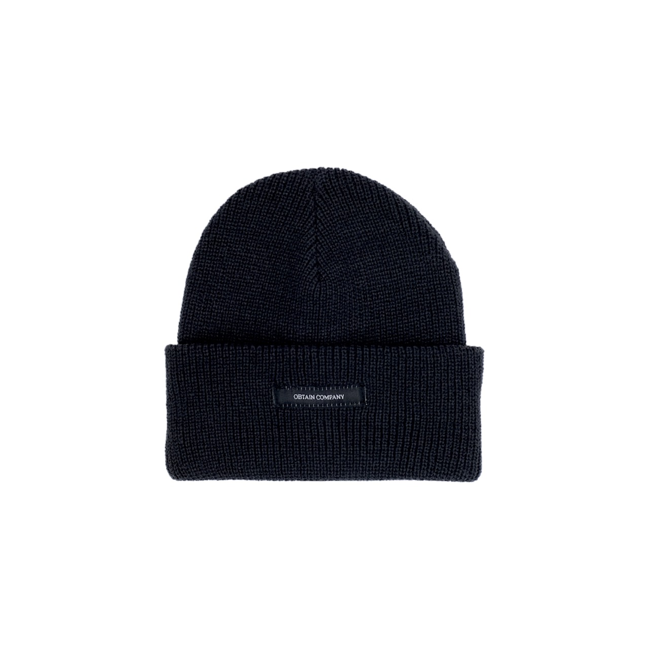 SOLID BEANIE SCHWARZ - OBTAIN SKATEBOARDS