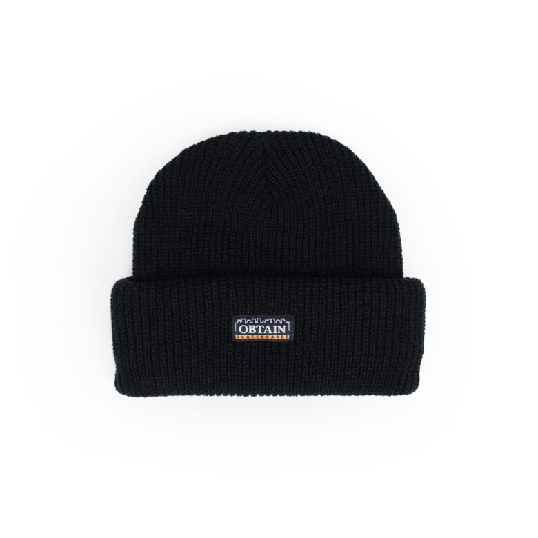 downtown beanie black