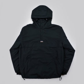 OBTAIN fleece lined windbreaker jacket. Color: black.
