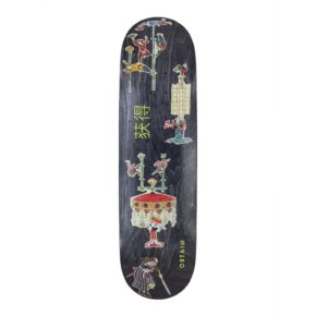 OBTAIN Acrobats Skateboard Decks. Color: black. Made in Europe.