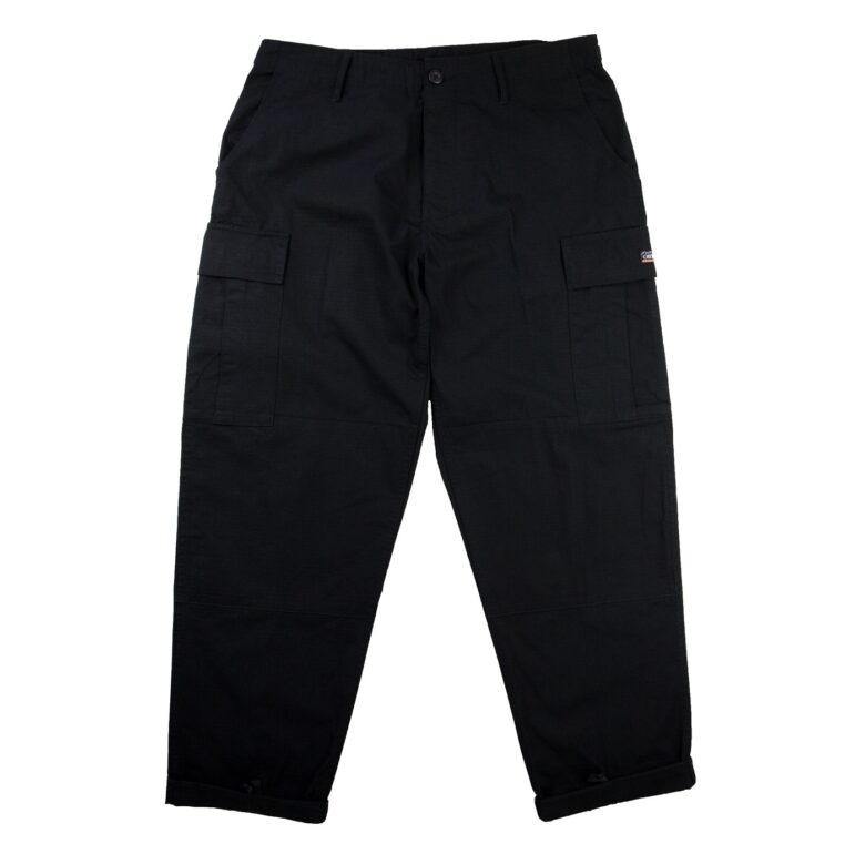 OBTAIN Cargo Pants. Ripstop, 100% cotton.